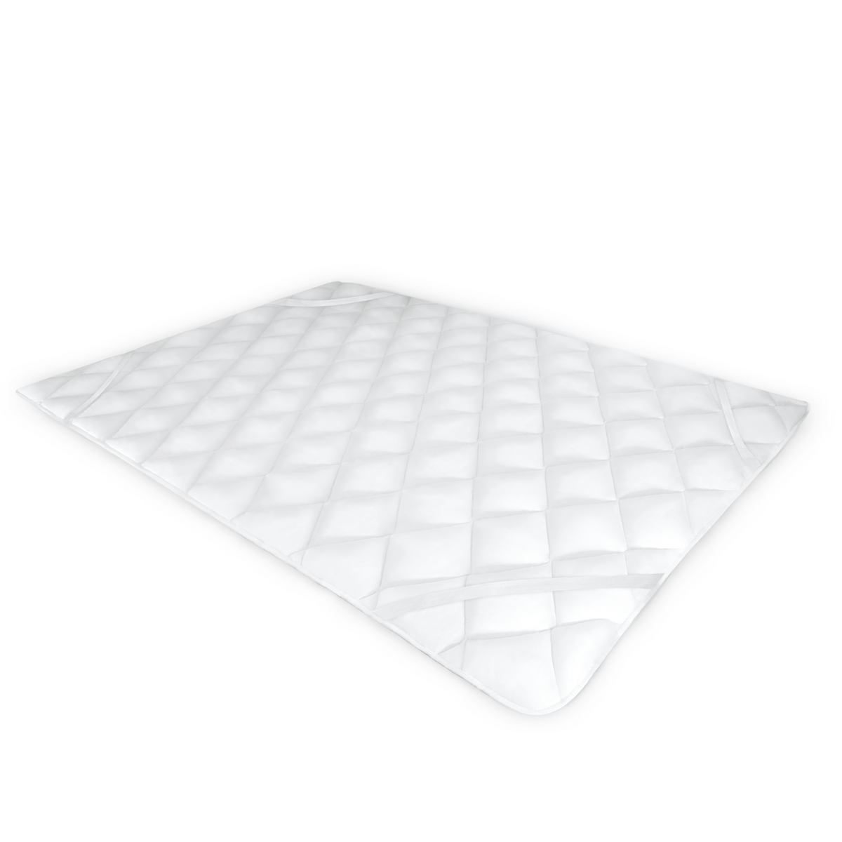 Sanfter Soft Topper mit gestepptem Mikrofaserbezug – unterstützt ergonomisch und ist allergikerfreundlich