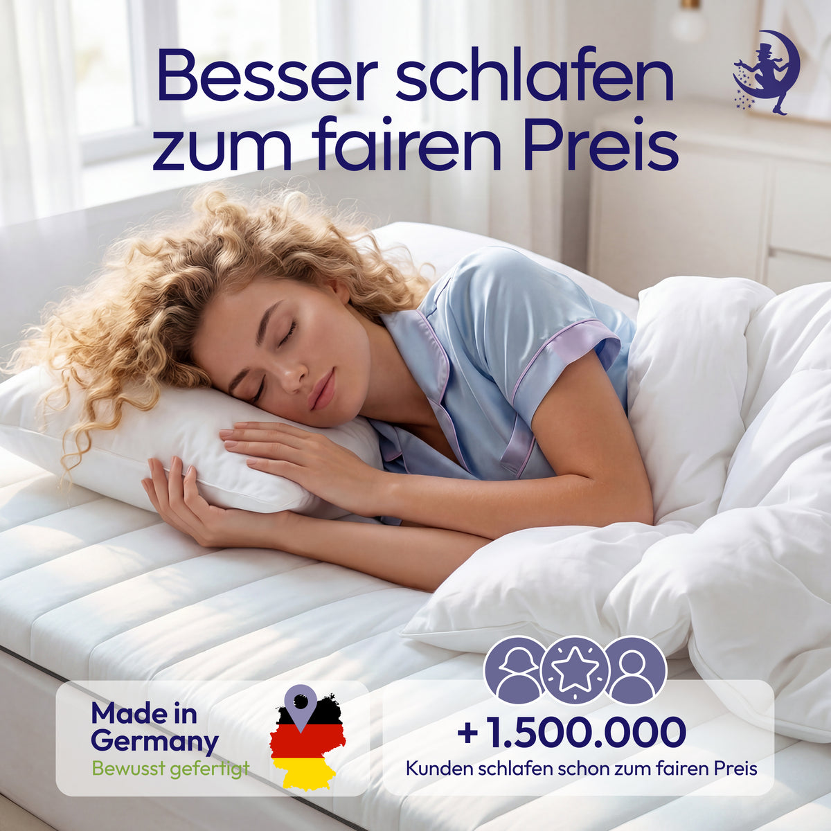Surmatelas en mousse  froide - 5cm