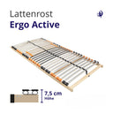 ErgoActive 7-zone lattenbodem met instelbare stevigheid in de lendenstreek